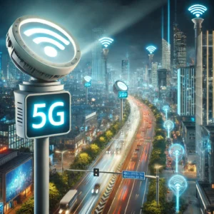 Städer blir smartare med hjälp av 5G och AI