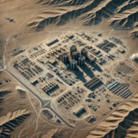 Satellitbilder visar israeliska attacker mot iranska missilanläggningar och tidigare kärnvapentestsida