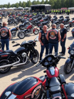 Hells Angels Sweden Motorcycle Club Hosts Annual Rally in Stockholm